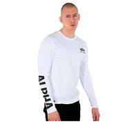 ALPHA INDUSTRIES Herren Sleeve Print Heavy Ls Longsleeve für Herren T-Shirt (1er Pack)