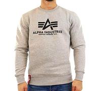 Alpha Industries - Basic Sweater Sweatshirt für Männer - Größe XXS - Grau
