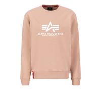 Alpha Industries Herren Sweater Basic Logo dusty coral XXL