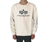 Alpha Industries Basic Sweatshirt S Jet Stream White