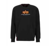 Alpha Industries Herren Sweater Basic Rubber black L