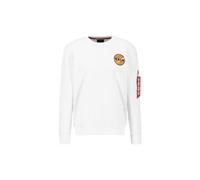 Alpha Industries Herren Sweater NASA Davinci white XL