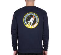 Alpha Industries Herren Sweater Space Shuttle rep. blue S