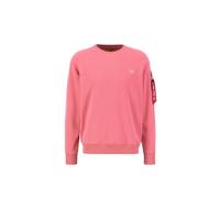 Alpha Industries Herren Sweater X-Fit coral red L