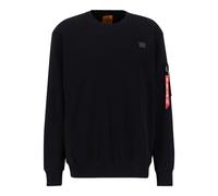 Alpha Industries Herren Sweater X-Fit Label black XL