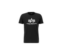 Alpha Industries Herren T-Shirt Basic Logo black XL