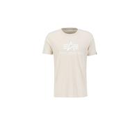 Alpha Industries - Basic T-Shirt für Männer - Größe 3XL - Weiß