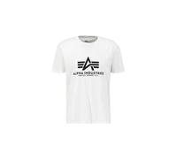 Alpha Industries Herren T-Shirt Basic Logo white XL