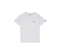 Alpha Industries Herren T-Shirt Basic Small Logo pastel grey S