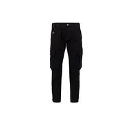 Alpha Industries Herren Task Force Pant Freizeithose, Black, 32W