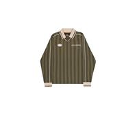 Alpha Industries Herren Track Tricot Longsleeve Poloshirt (1er Pack)
