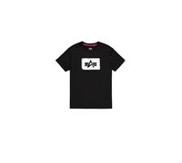 Alpha Industries - Washed Out Logo T-Shirt - Black L