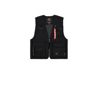Alpha Industries Mesh Utility Vest Weste Größe 2XL Schwarz