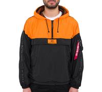 Alpha Industries Herren Windbreaker Tape Anorak Alpha orange S