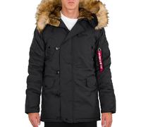 Alpha Industries Herren Winterjacke Explorer black XL