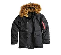 Alpha Industries Herren Winterjacke Explorer (verschiedene Farben) schwarz XXL