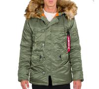 Alpha Industries N-3b Vf59 Mantel L Green