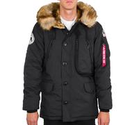 Winterjacke ALPHA INDUSTRIES "ALPHA Men - Parka & Winter Jackets Polar Jacket" Gr. XS, schwarz (black) Herren Jacken Übergangsjacken (44246369-XS)