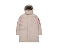 Alpha Industries Herren Puffer Parka Jacke, Vintage Sand, L