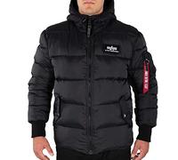 Alpha Industries - Hooded Puffer FD Jacke - Black 3XL