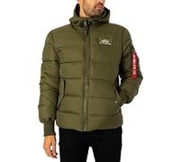 Alpha Industries Hooded Puffer Alpha FD Winterjacke für Damen Dark Green