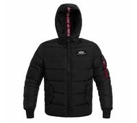 Alpha Industries - Hooded Puffer FD Jacke - Black XXL