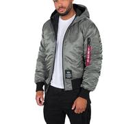 Alpha Industries Hooded Puffer Reversible Jacket M