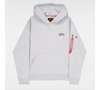 Alpha Industries Hoodie Signature BP Pastel Grey XXL
