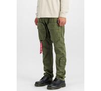 Cargohose ALPHA INDUSTRIES "Tactical Pant", Damen, Gr. 38, Normalgrößen, schwarz olive, Obermaterial: 100% Baumwolle, Hosen Cargohose (41550037-38) schwarz olive