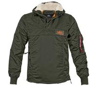 Alpha Industries HPO Windbreaker Anorak (Sale) dark green, Größe S, Herren, Synthetik