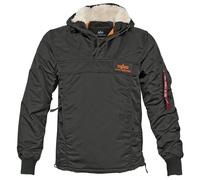Alpha Industries HPO Windbreaker Anorak (Sale) greyblack, Größe S, Herren, Synthetik
