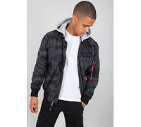 Alpha Industries Jacke MA-1 TT Hood Camo Black Camo-M