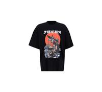 Alpha Industries Japan Warrior T-Shirt Größe 3XL Schwarz