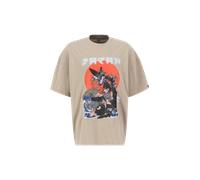 Alpha Industries Japan Warrior T-Shirt Größe L Beige