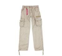 Alpha Industries Jet Pant Shorts / Hose Bone White-40