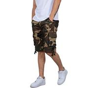 Cargobermudas ALPHA INDUSTRIES "Jet Short", Damen, Gr. 33, N-Gr, braun (tarnfarben), Web, Obermaterial: 100% Baumwolle, bedruckt, normal knieumspielend, Hosen (94833230-33) tarnfarben
