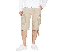 Alpha Industries Jet Short Short für Herren Bone White