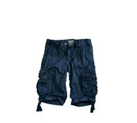 Alpha Industries Bermudas mit Cargotaschen Modell 'JET' in Marine, Größe 31