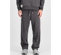 Jogginghose ALPHA INDUSTRIES "Studio Edition Jogger", Herren, Gr. S, Normalgrößen, grau (vintage grau), Obermaterial: 80% Baumwolle, 20% Polyester, Hosen Jogginghose (38858915-S) vintage grau