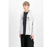Alpha Industries Kapuzenjacke Herren Baumwolle grau, XXL