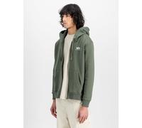 Alpha Industries Kapuzenjacke Herren Baumwolle grün, M