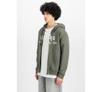 Alpha Industries Kapuzenjacke Herren Baumwolle grün, XL
