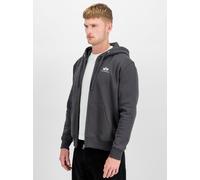 Alpha Industries Kapuzenjacke Herren grau, L