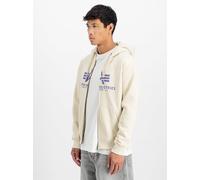 Alpha Industries Kapuzenjacke Herren weiß, L