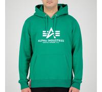 Alpha Industries Kapuzenpullover (Hoodie) Basic grün Herren, Größe L