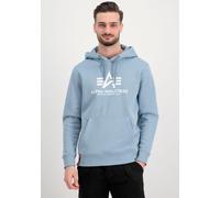 Alpha Industries "Basic Hoody", Baumwollmischung, regular fit (20825515-XL) graublau