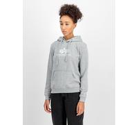 Alpha Industries Kapuzensweatshirt Damen grau, S