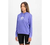 Alpha Industries - New Basic Hoody Hoodie für Frauen - Größe S - Lila