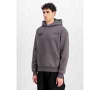Alpha Industries Kapuzensweatshirt Herren grau, XS