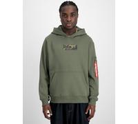 Alpha Industries Kapuzensweatshirt Herren oliv, XXL